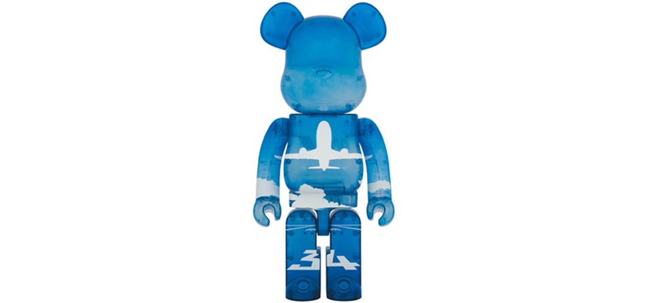 <ANAオリジナル> BE@RBRICK for ANA ANAブルースカイ 1000%|MEDICOM TOY