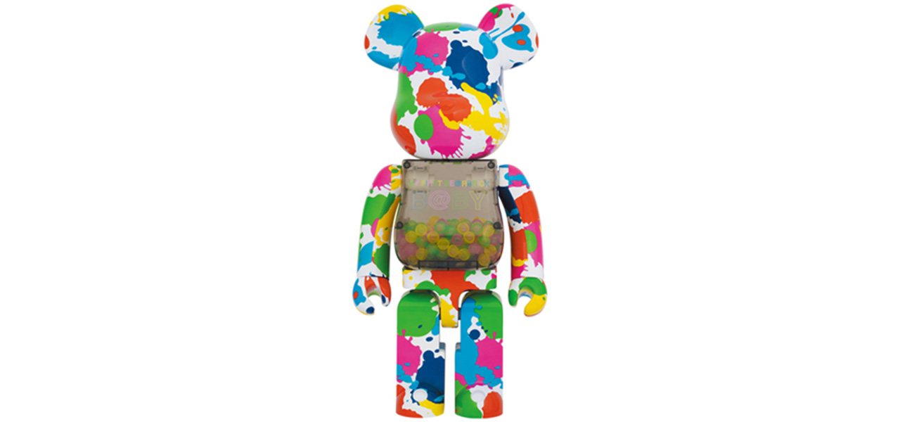 MY FIRST BE@RBRICK B@BY COLOR SPLASH Ver. 1000%|MEDICOM TOY
