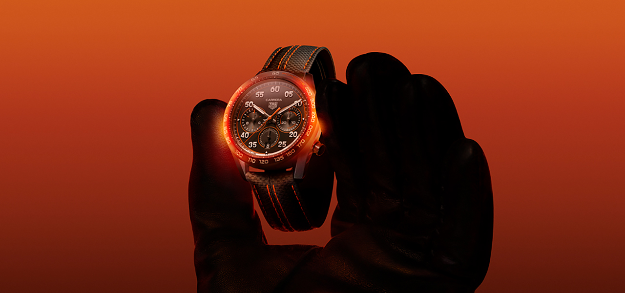 大胆かつスポーティ。タグ・ホイヤー×ポルシェ オレンジレーシングが発表｜TAG HEUER×Porsche