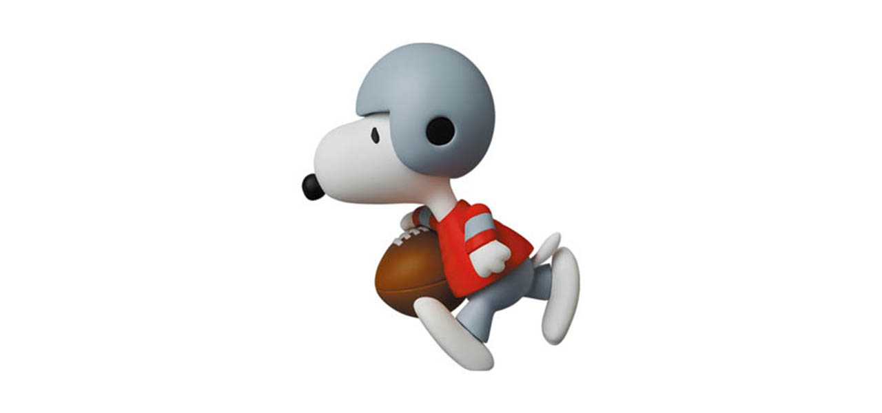 UDF PEANUTS SERIES 15 AMERICAN FOOTBALL PLAYER SNOOPY｜MEDICOM TOY