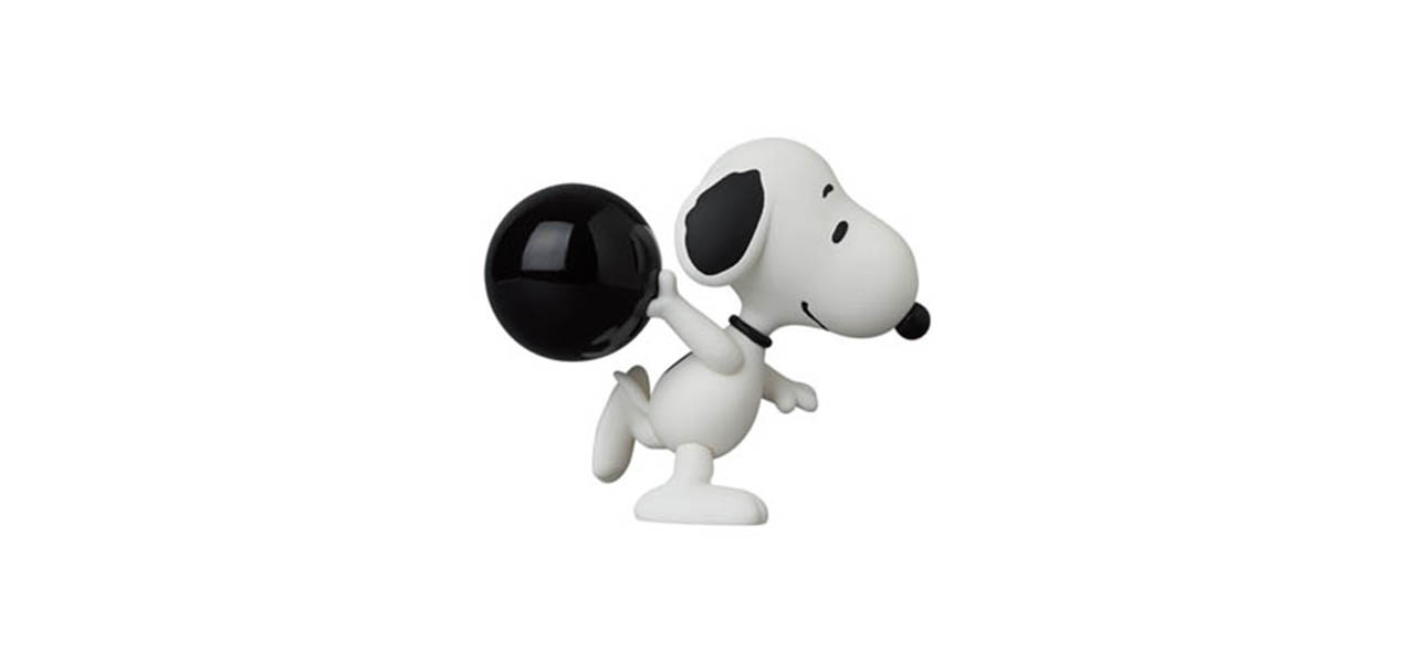 UDF PEANUTS SERIES 15 BOWLER SNOOPY｜MEDICOM TOY
