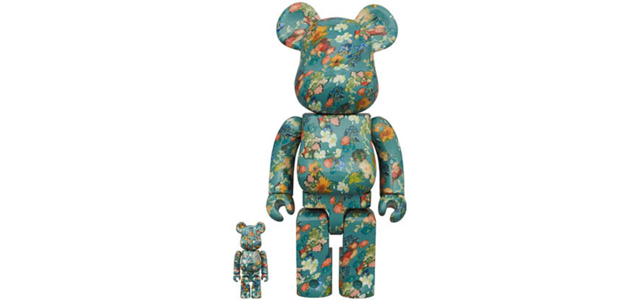 BE@RBRICK × Van Gogh Museum Floral Pattern 50th Anniversary Design Van Gogh Museum 100% & 400%|MEDIC