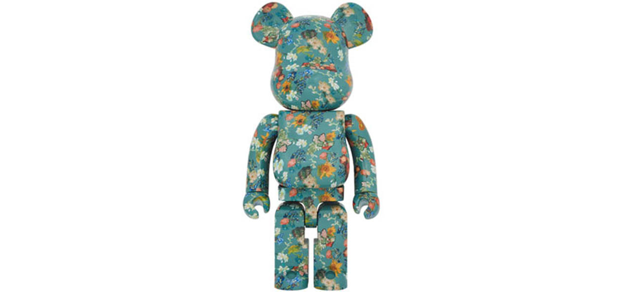 BE@RBRICK × Van Gogh Museum Floral Pattern 50th Anniversary Design Van Gogh Museum 1000%|MEDICOM TOY