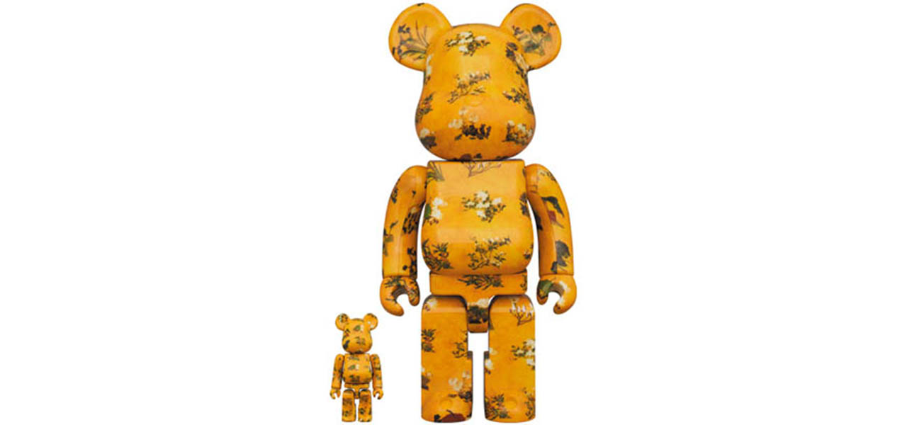 BE@RBRICK 伊藤若冲「百花図」 100% & 400%|MEDICOM TOY
