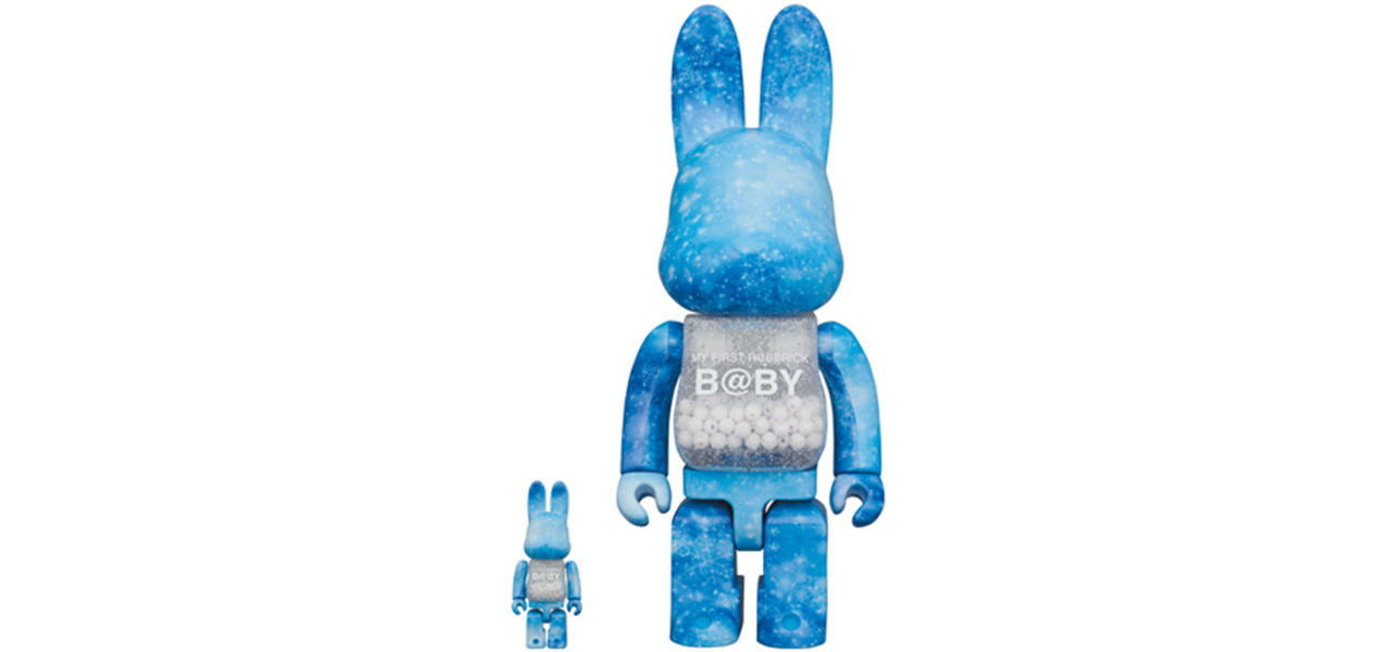 MY FIRST R@BBRICK B@BY CRYSTAL OF SNOW Ver. 100% & 400%|MEDICOM TOY