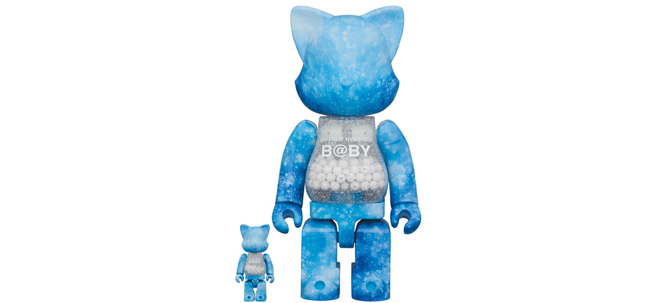 MY FIRST NY@BRICK B@BY CRYSTAL OF SNOW Ver. 100% & 400%|MEDICOM TOY
