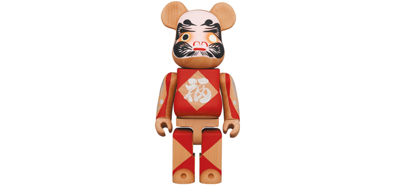 BE@RBRICK カリモク 達磨 参 銀 400%|MEDICOM TOY