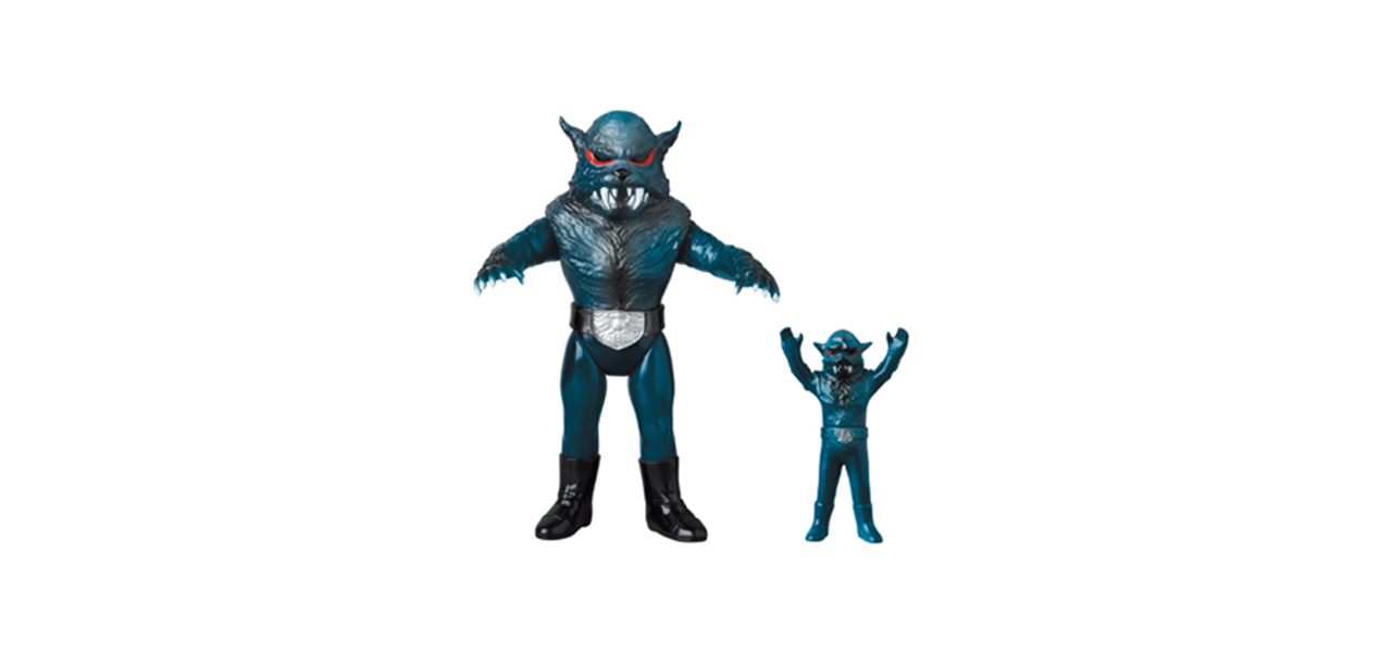 実験用狼男(新色) + ミニソフビ (仮面ライダーより)|MEDICOM TOY