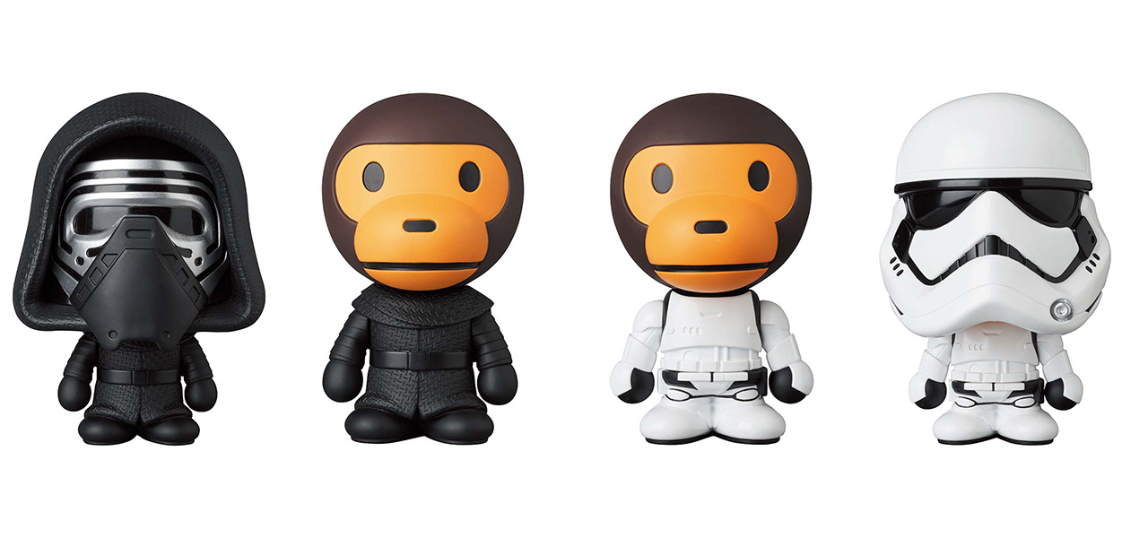 VCD × BAPE®️ STAR WARSシリーズ待望の新作が登場 | MEDICOM TOY