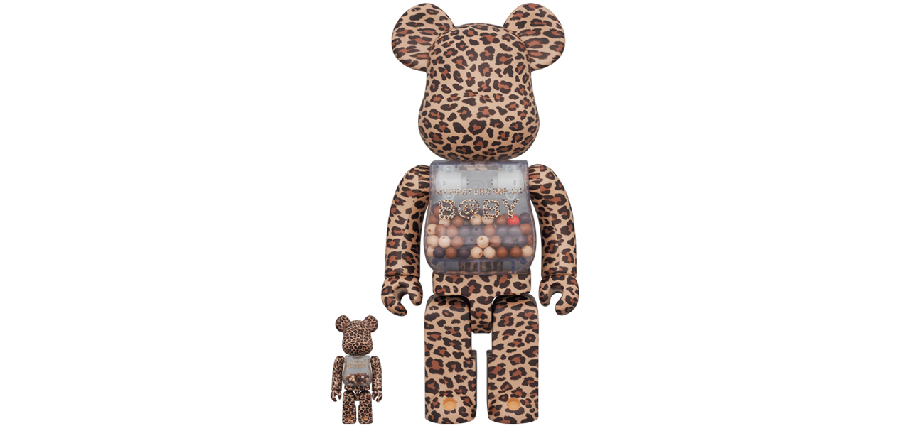 MY FIRST BE@RBRICK B@BY LEOPARD Ver.100％ & 400％｜MEDICOM TOY