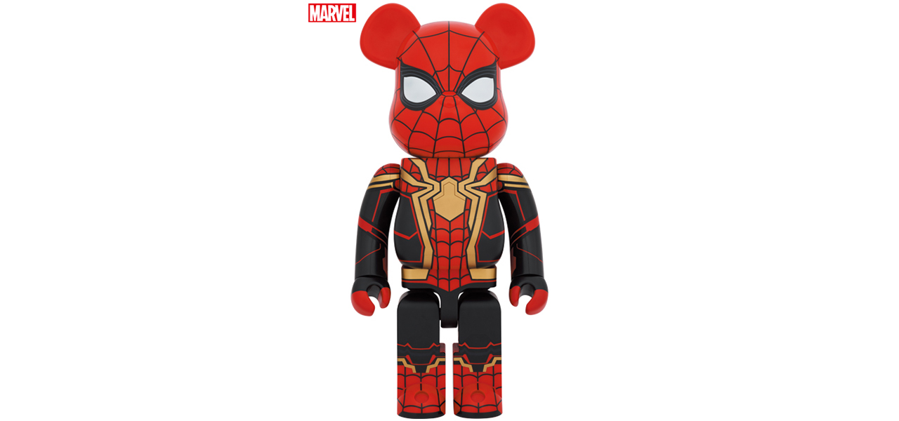 BE@RBRICK SPIDER-MAN INTEGRATED SUIT 1000％｜MEDICOM TOY