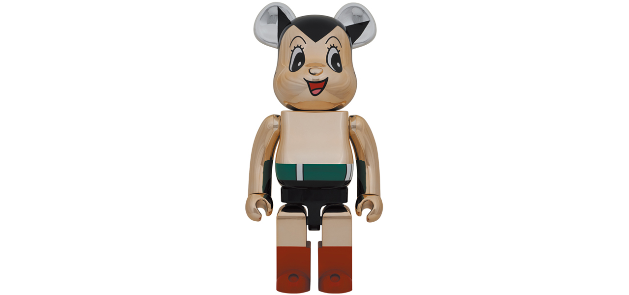 BE@RBRICK 鉄腕アトム CHROME Ver.1000％｜MEDICOM TOY