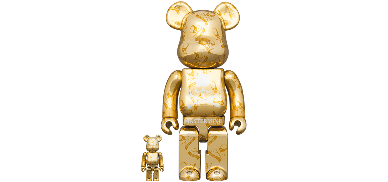 BE@RBRICK MASTERMIND WORLD 100％ & 400％｜MEDICOM TOY