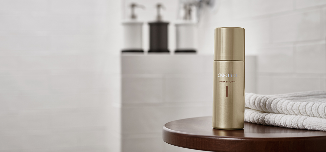 プレミアムエイジングケアブランド【awairo(アワイロ) 】から泡タイプの白髪染め「アワイロ ムースヘアカラー」登場