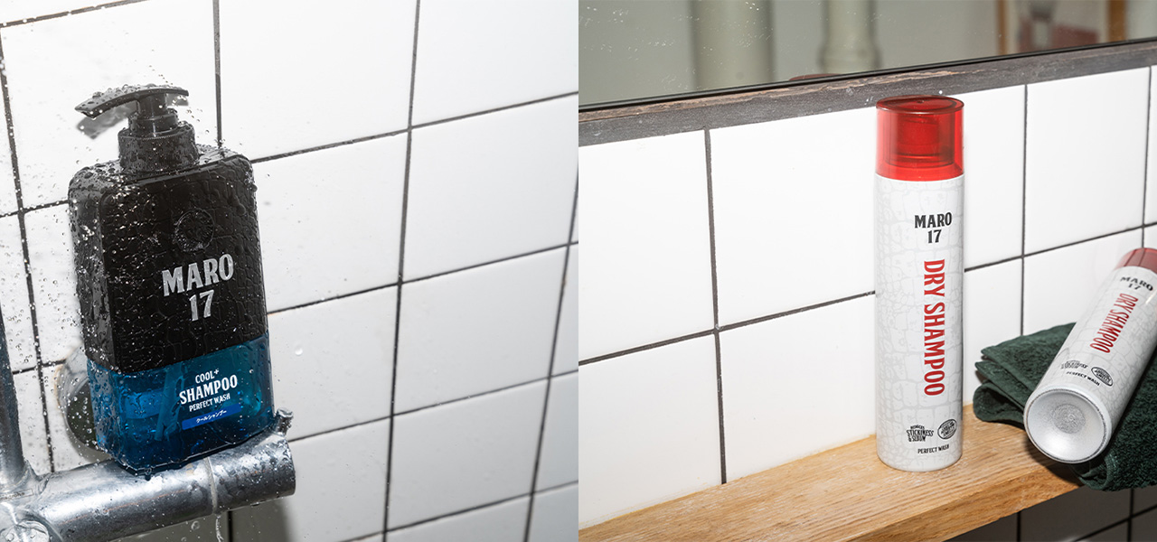 ベタつく頭皮を大人なシトラスウッドの香りで瞬間リフレッシュ 「MARO17 ドライシャンプー」|PRODUCT