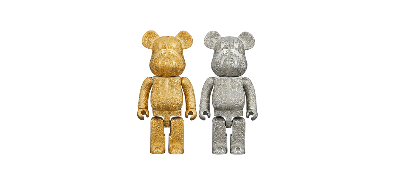 BE@RBRICK BAPE(R) SHARK ROYAL SELANGOR 400％｜MEDICOM TOY