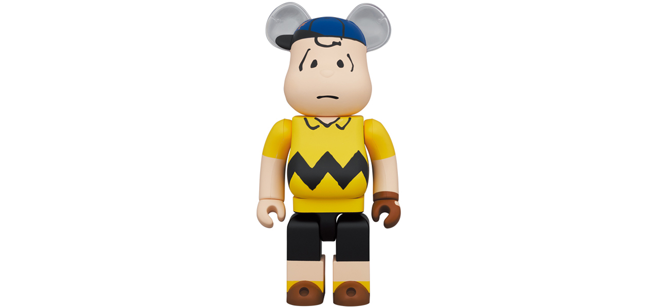 MLB × PEANUTS BE@RBRICK Charlie Brown (NEW YORK METS) 1000％｜MEDICOM TOY
