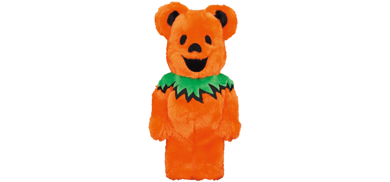 BE@RBRICK GRATEFUL DEAD DANCING BEARS COSTUME Ver. ORANGE 400％｜MEDICOM TOY
