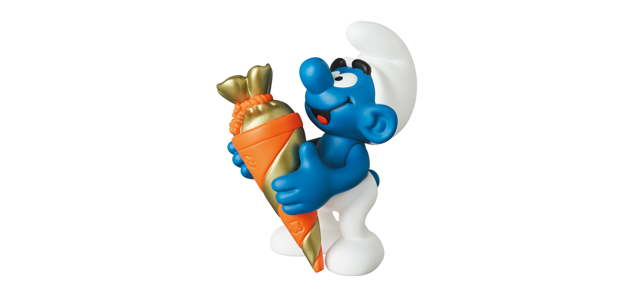 UDF THE SMURFS SERIES 1 SMURF with SURPRISE CONE｜MEDICOM TOY