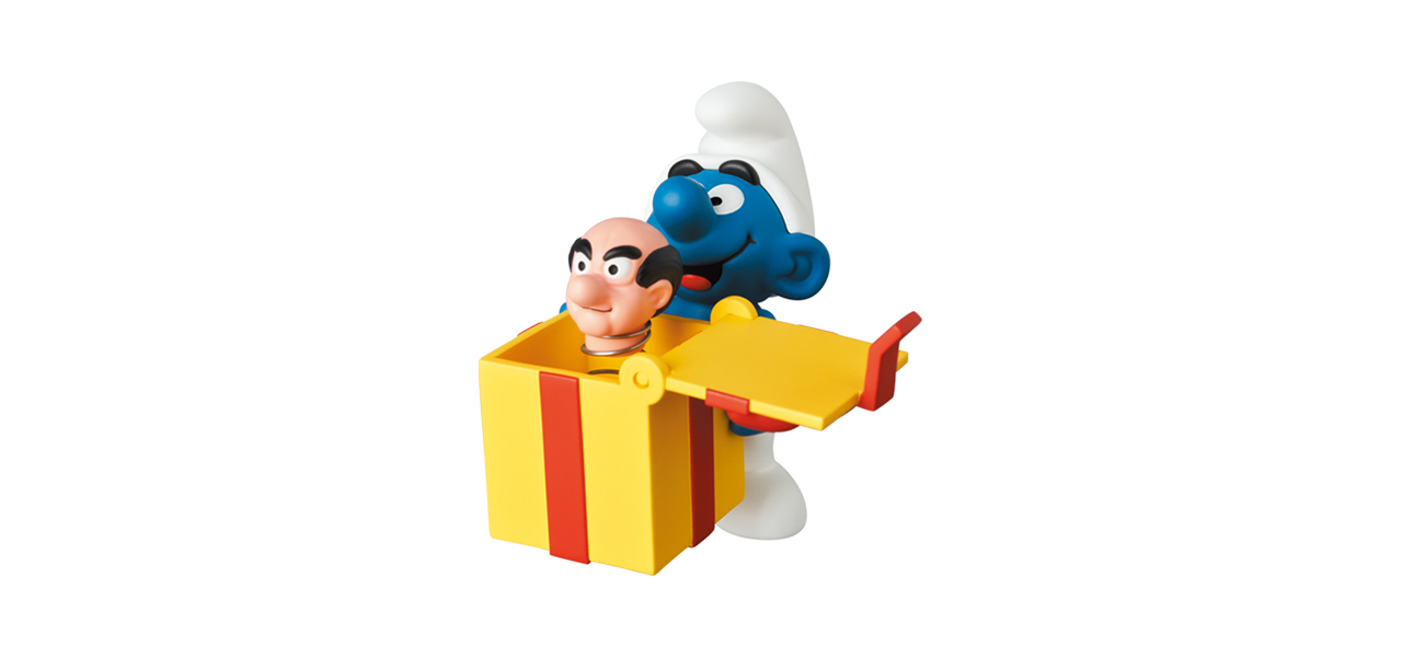 UDF THE SMURFS SERIES 1 JOKEY with BOX｜MEDICOM TOY