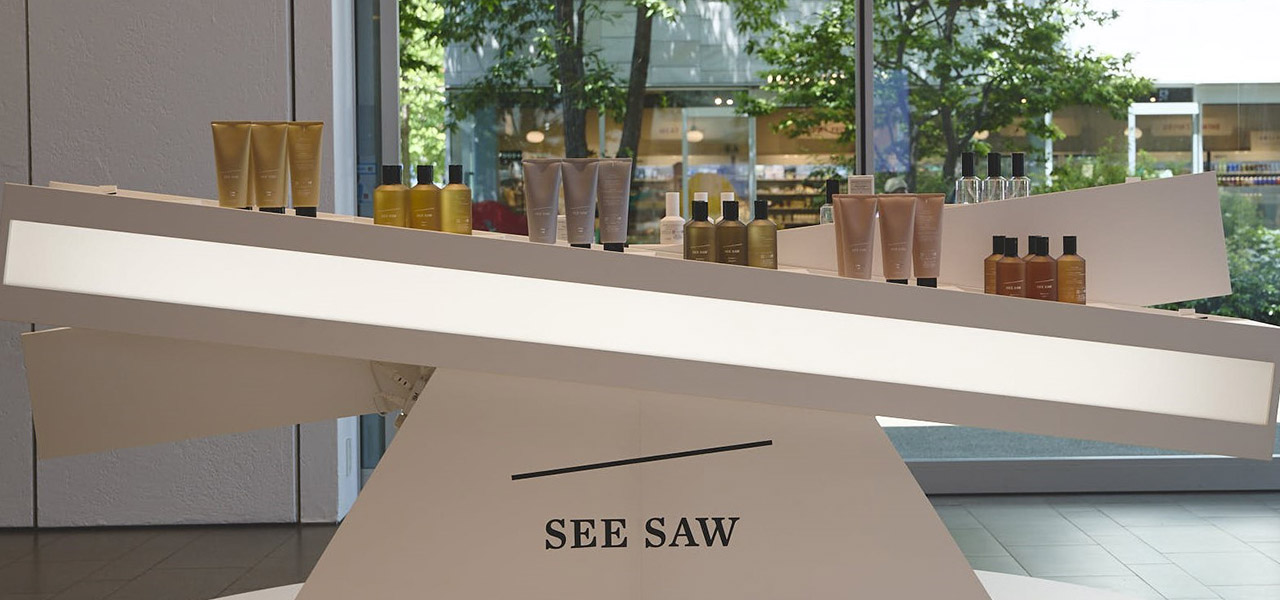 サロン専売ブランド LebeL(ルベル)が展開する「SEE/SAW」がリブランディング |SEE/SAW
