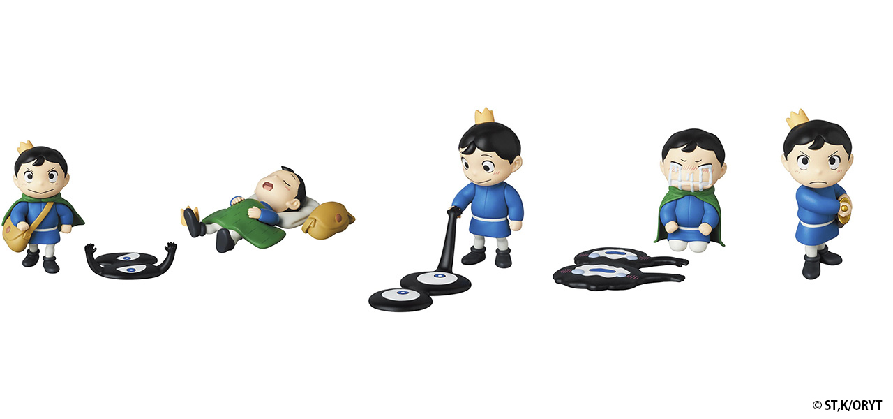 小さな勇気が、世界を変える。TVアニメ「王様ランキング」がフィギュアになって登場 | MEDICOM TOY