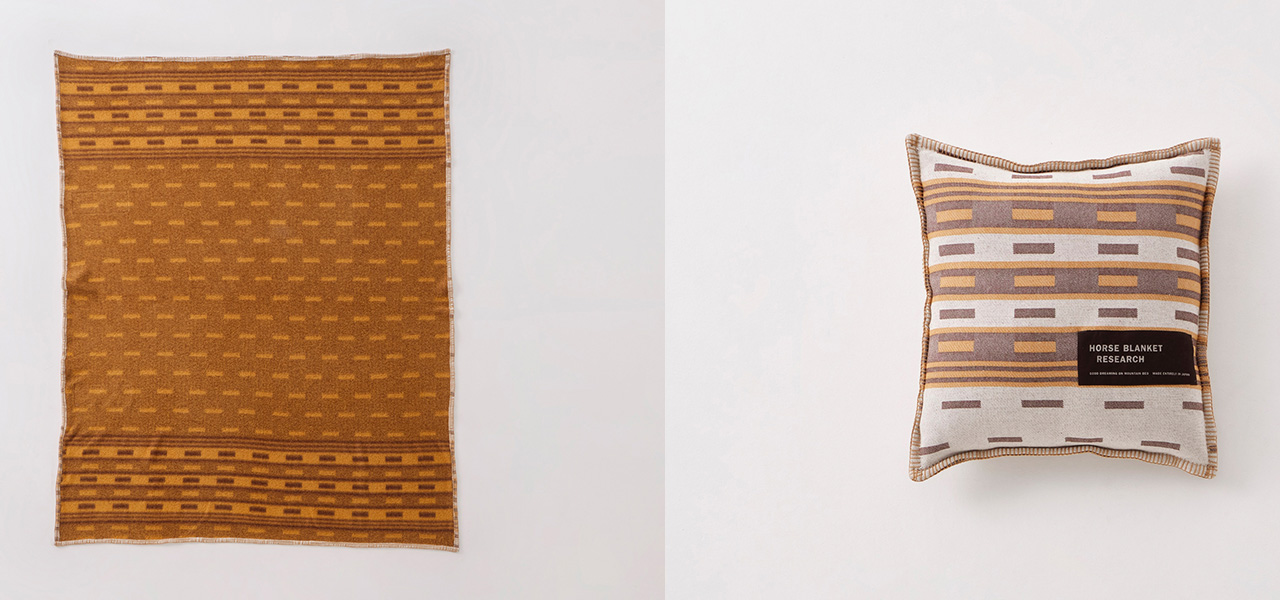 体に寄り沿う優しさを体感。吊り編みの老舗メーカーと開発したジャガードニット素材|HORSE BLANKET RESEARCH