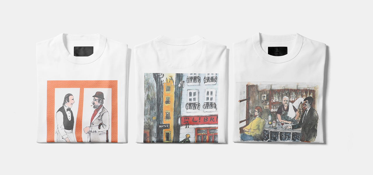 数量限定。生誕100周年を迎えた池波正太郎とのコラボTシャツ|LANVIN COLLECTION