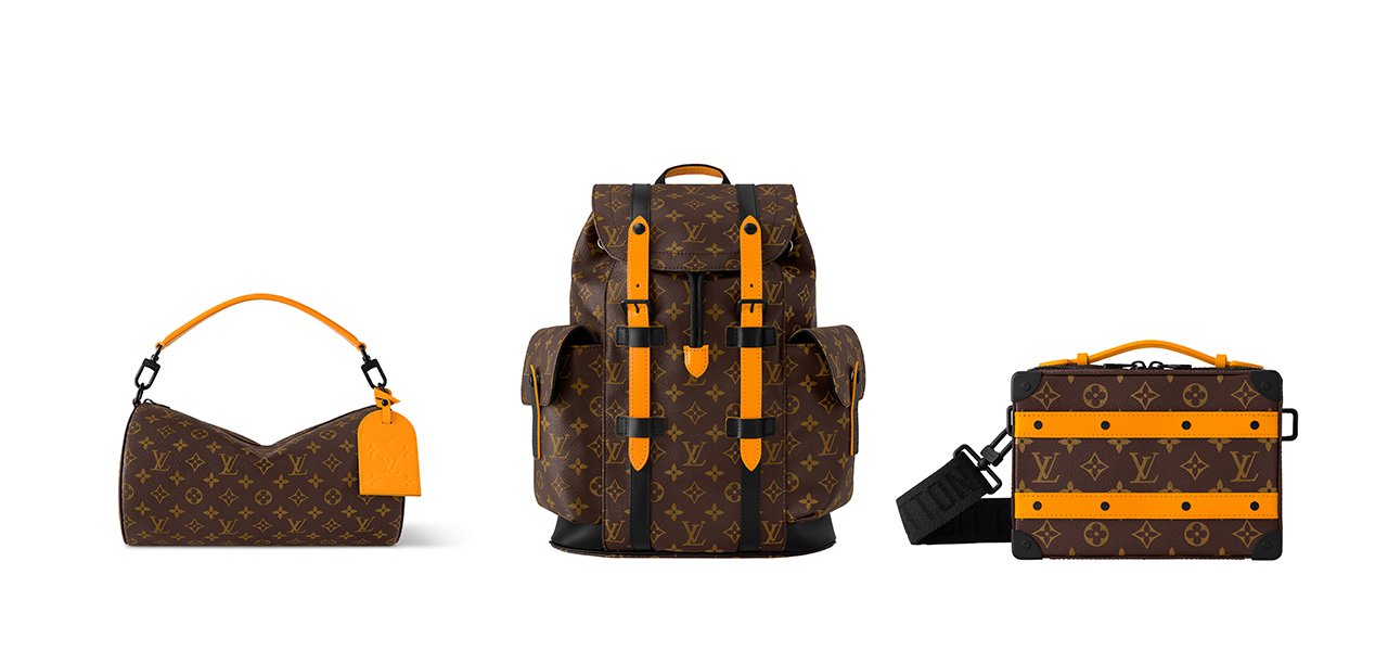 ルイ・ヴィトンから「サフランオレンジ」がアクセントになった新作メンズバッグが登場|LOUIS VUITTON