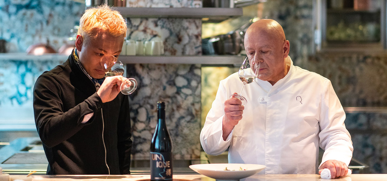 WAKAZEがティエリー・マルクス氏とコラボした、ガストロノミー仕立ての限定SAKE|WAKAZE