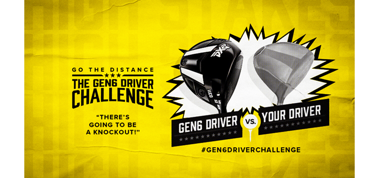 PXGに勝つと100USドル相当の特典。ドライバーを競い合う「THE GEN6 DRIVER CHALLENGE」|PXG