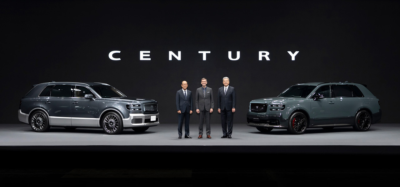 SUVではなかった──まったく新しいスタイルのセンチュリーがついにデビュー｜TOYOTA