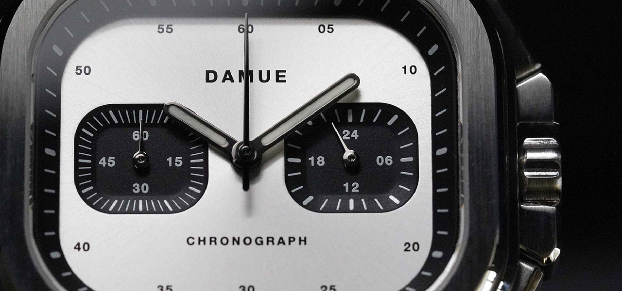 G-SHOCKカスタムデザイナーが新たに手掛ける80’sテイストのメカクオーツ！｜DAMUE