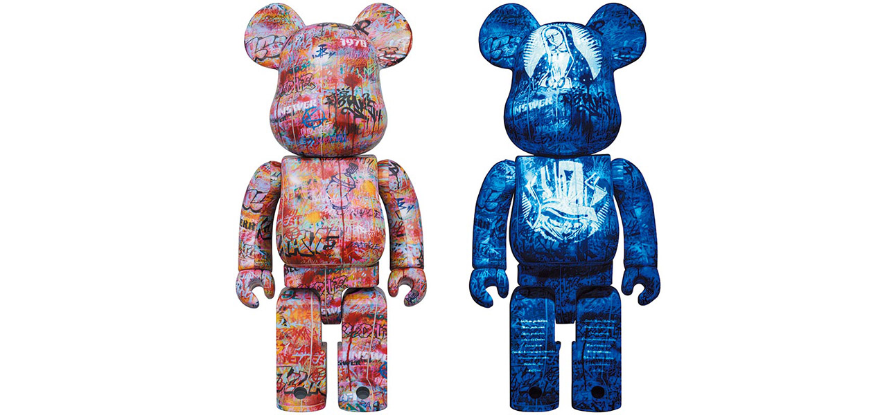 BE@RBRICK KNAVE BY YUCK P(L/R)AYER 400% / 1000%発売。グラフィティライター YUCKインタビュー | MEDICOM TOY