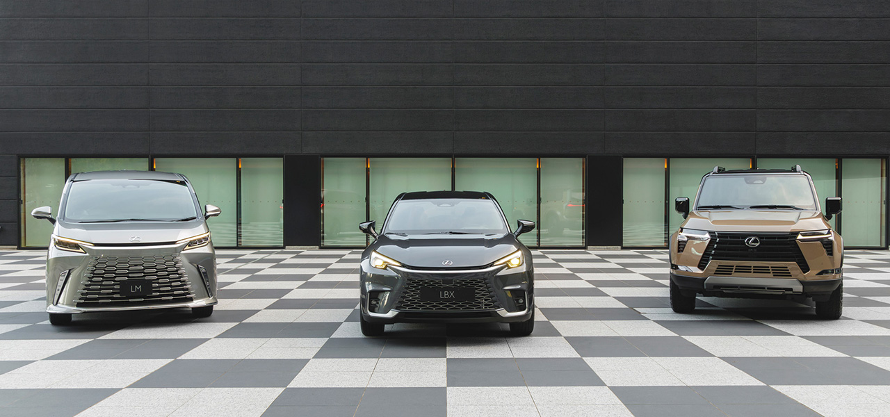 レクサス、新型モデルを一挙に日本初公開|LEXUS