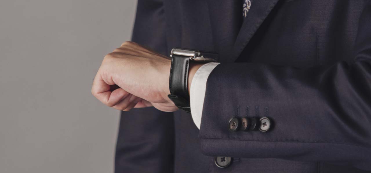 堅牢なブライドルレザー製のApple Watch専用バンドがリリース|TSUCHIYA KABAN