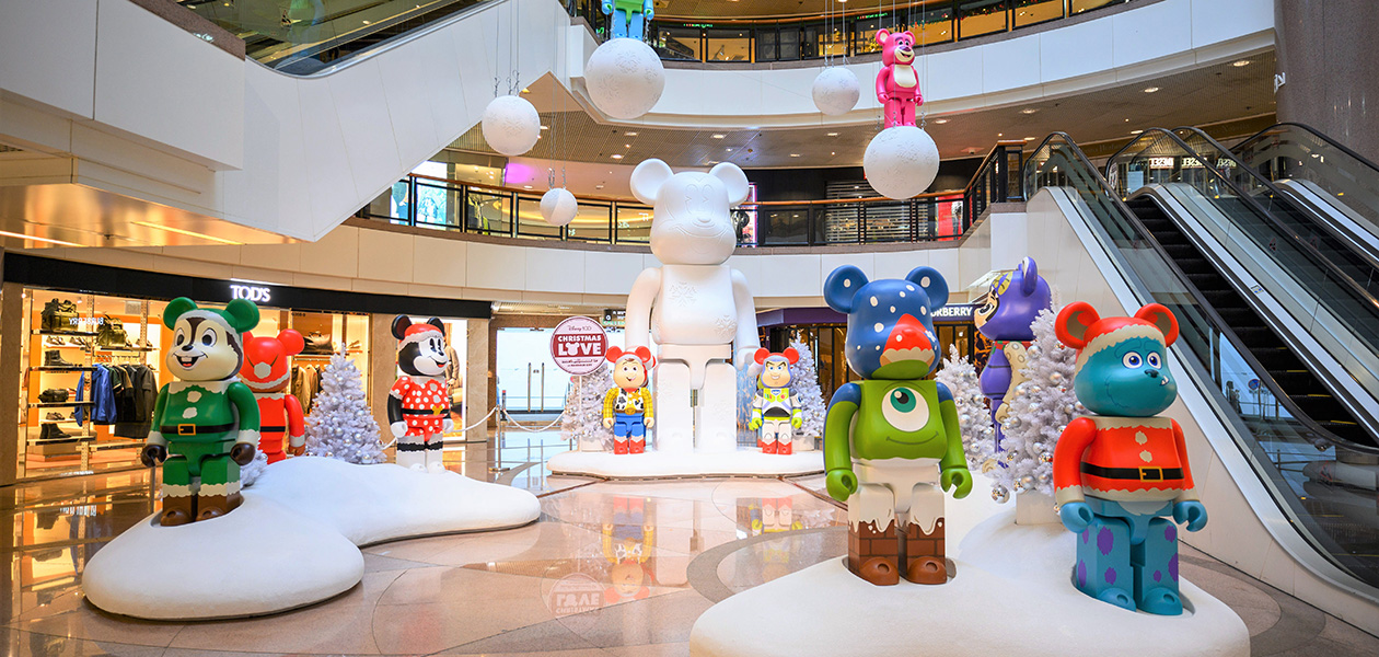 ディズニーの2000% BE@RBRICKを100体展示するクリスマスイベントが香港で開催中 | MEDICOM TOY