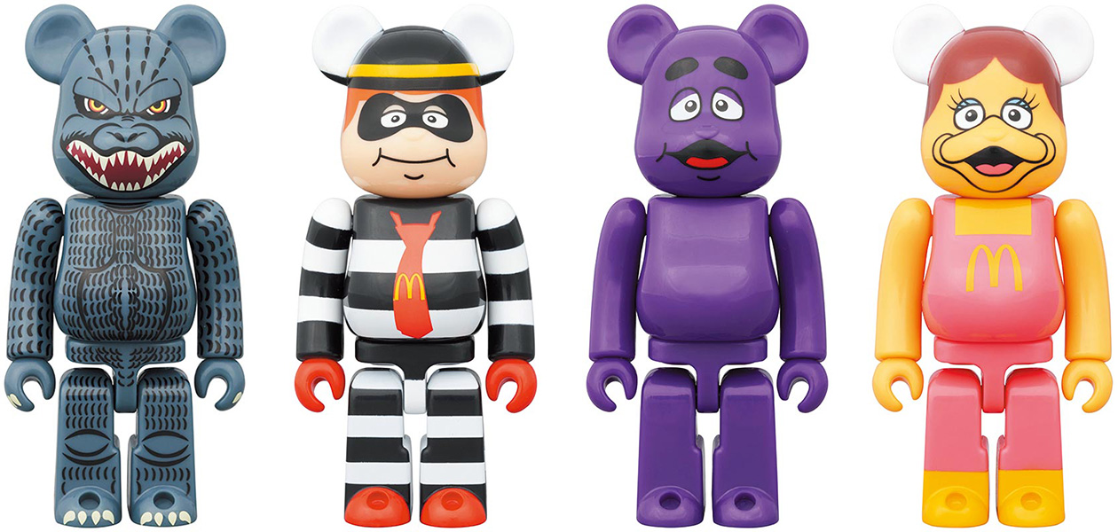 2024年に生誕70周年を迎える『ゴジラ』がマクドナルドと初コラボレーション | MEDICOM TOY