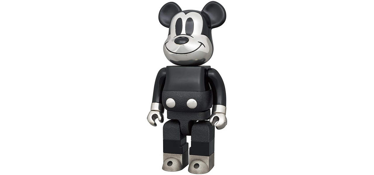 BE@RBRICK MICKEY MOUSE B&W Ver.のROYAL SELANGORモデルが登場 | MEDICOM TOY