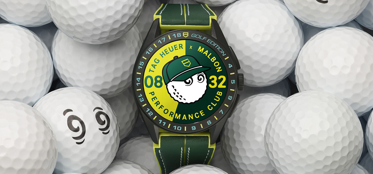 ゴルフプレーヤーの強い味方。タグ・ホイヤーとMalbon Golfによるコラボレーションウオッチが登場｜TAG HEUER