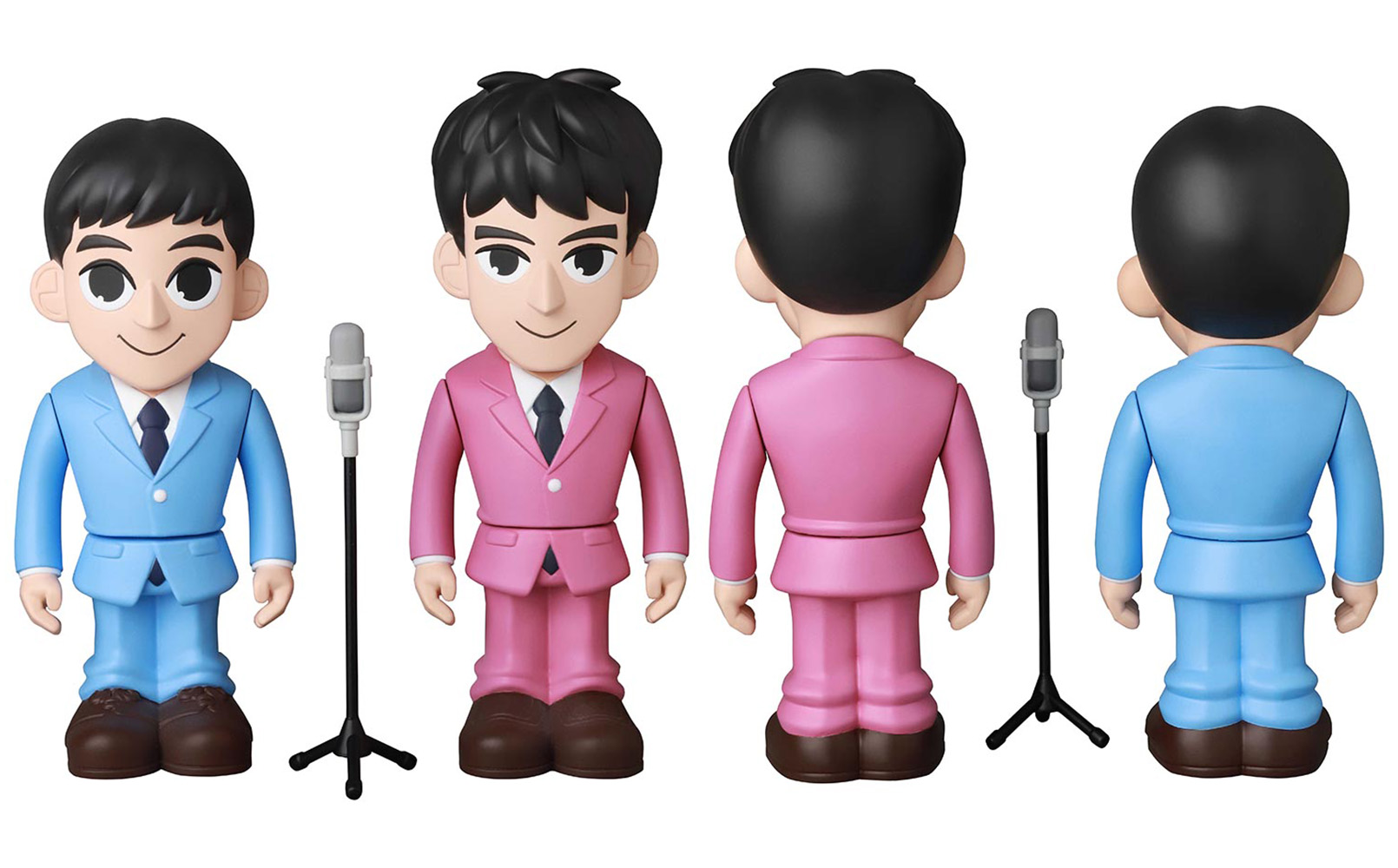 コンビ結成33周年! 博多華丸・大吉のフィギュアセットが登場 | MEDICOM TOY