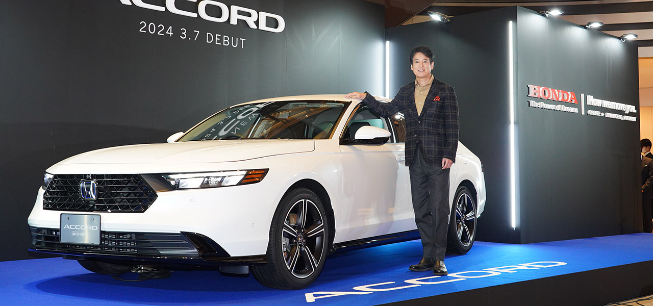 ホンダのフラッグシップセダン フルモデルチェンジを受けた新型アコードが発売|HONDA