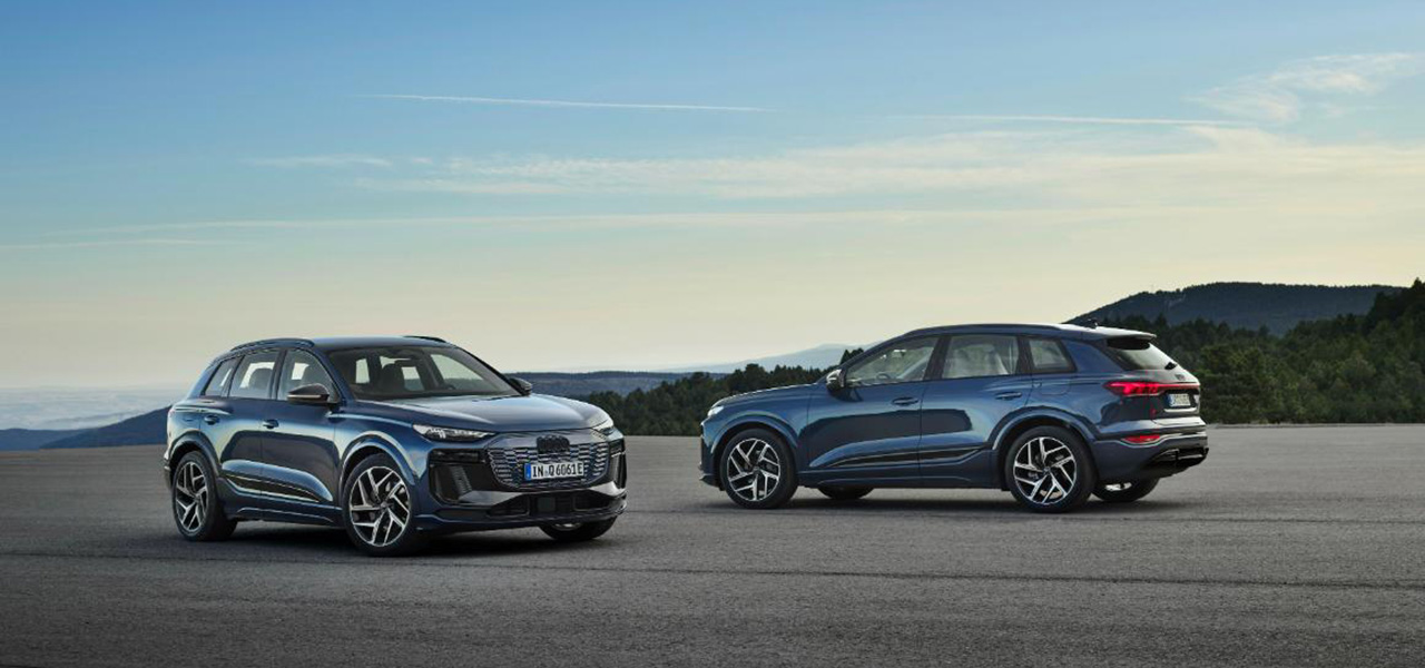 ポルシェと共同開発したBEV向け新世代プラットフォームを採用──アウディ「Q6 e-tron」がデビュー|Audi