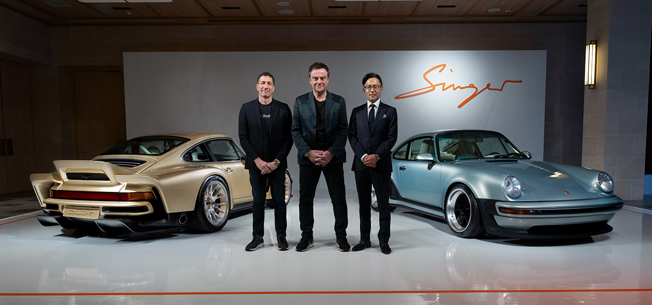 ポルシェ911のレストアで“レストモッド” ブームを牽引する「シンガー」がコーンズと提携|Singer