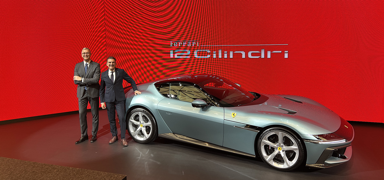 “12気筒”をその名に冠した最新のV12グランツーリズモ「12チリンドリ」がジャパンプレミア|Ferrari