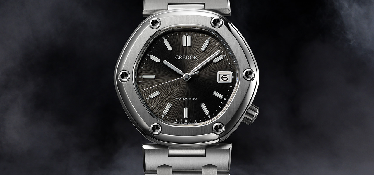 巨匠によるデザインが復活。クレドール誕生50周年を記念した「クレドール ロコモティブ」｜CREDOR