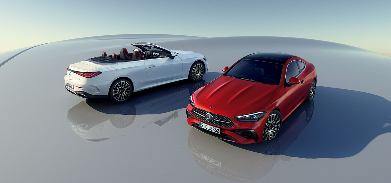 CLEにハイパフォーマンスとカブリオレ、2つのモデルが登場|Mercedes Benz