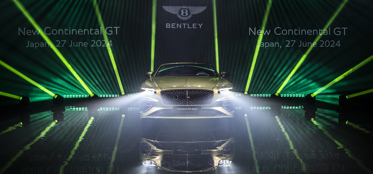 ベントレー史上もっともパワフルなコンチネンタルGTがジャパンプレミア