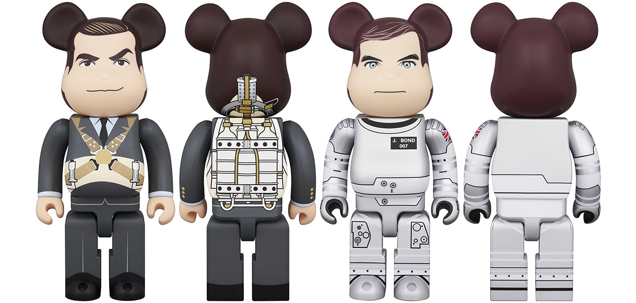 BE@RBRICK「ジェームズ・ボンド」シリーズ、ついに始動 | MEDICOM TOY