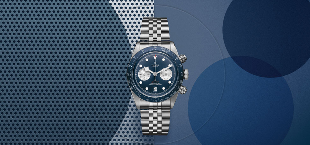 チューダー ブルーを纏うブティック限定モデル ブラックベイ クロノ “ブルー”｜TUDOR 